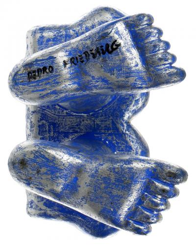 Pedro Friedeberg Rare Joined Hand and Foot Surrealism Sculpture by Pedro Friedeberg