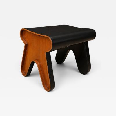 Pedro Useche Brazilian Contemporary Stool in Ebonized Wood by Pedro Useche 2000s Lot 862A
