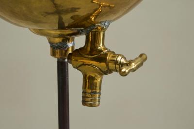 Pelleray Paris Bruxelles Antique Hairdresser Wash Basin in Patinated Brass