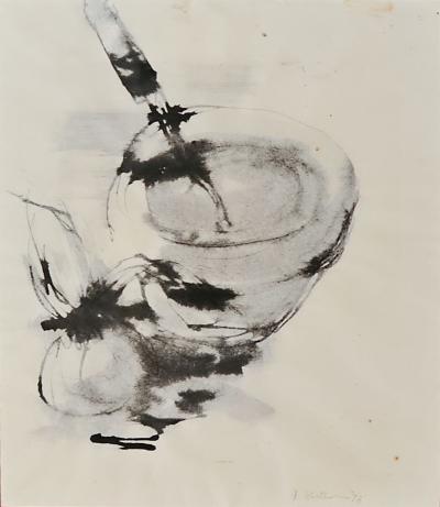 Pen and Ink Sketch by Henry Krell U S A 1978