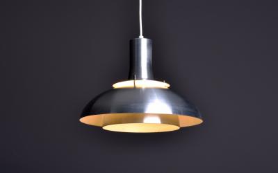 Pendant Lamp in Aluminum 1970s