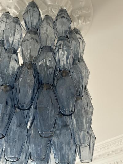 Pendant Lightning Murano Poliedri Glass Italy