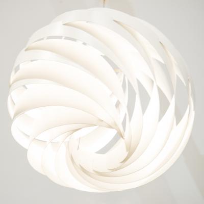 Pendant lighting in lacquered steel by Morten Gottler circa 1960