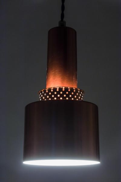 Pendants T292 in Copper by Hans Agne Jakobsson