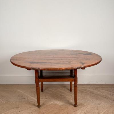 Pennsylvania Tavern Table Chair Circa 19th Century