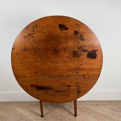 Pennsylvania Tavern Table Chair Circa 19th Century