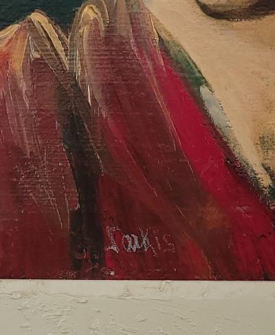 Pensive Girl with Dark Eyes Sarkis Sarkisian U S A circa 1940