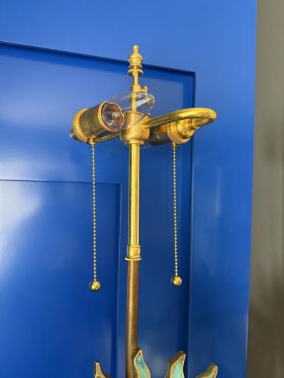 Pepe Mendoza Pair of Brass Pepe Mendoza Sun Lamps