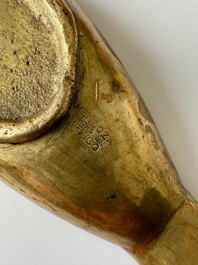 Pepe Mendoza Pepe Mendoza Malachite Fish Ashtray Mexico