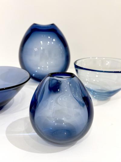 Per L tken Set of Four Per Lutken for Holmegaard Glass Pieces