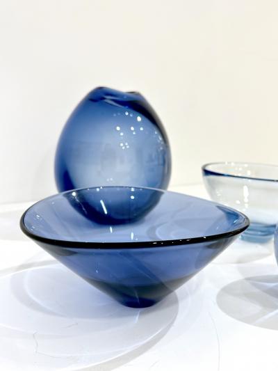 Per L tken Set of Four Per Lutken for Holmegaard Glass Pieces