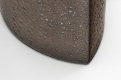 Per Linnemann Schmidt Brown Glazed Stoneware Table Lamp by Per Linneman Schmidt Denmark 1970s