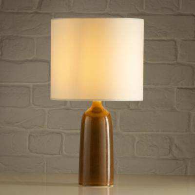 Per Linnemann Schmidt Hare s Fur Glaze Table Lamp by Palshus Denmark 1960s