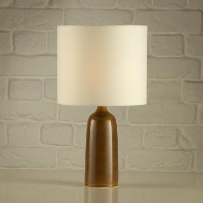 Per Linnemann Schmidt Hare s Fur Glaze Table Lamp by Palshus Denmark 1960s