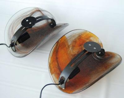 Per Lu tken A Pair of Large Wall Lights by Per Lu tken