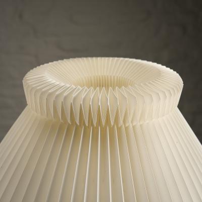 Per and Annelise Linnemann Schmidt Blue Palshus Ceramic Lamp with Original Le Klint Shade Denmark 1960s