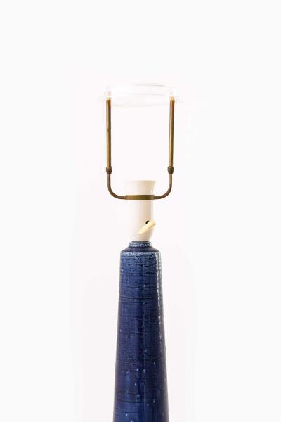Per and Annelise Linnemann Schmidt Pair of Linnemann Schmidt Ceramic Table Lamps by Palshus 1960s
