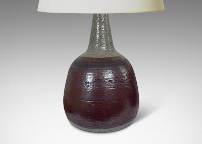 Per and Annelise Linnemann Schmidt Pair of Organic Modern Table Lamps by Palshus