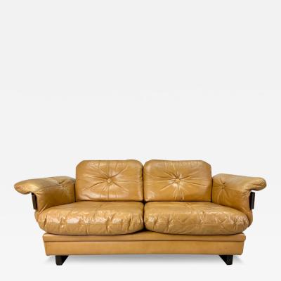 Percival Lafer 1970s Brazilian Leather Settee