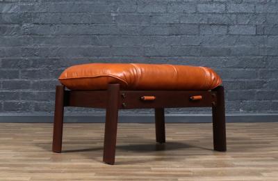 Percival Lafer Brazilian Leather Stool MP 41 Series by Percival Lafer