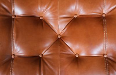 Percival Lafer Brazilian Leather Stool MP 41 Series by Percival Lafer