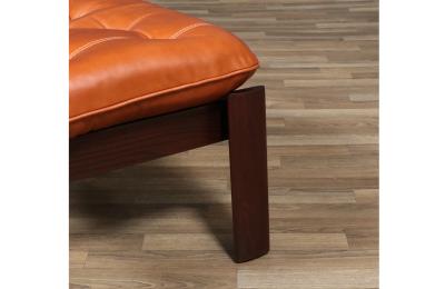 Percival Lafer Brazilian Leather Stool MP 41 Series by Percival Lafer