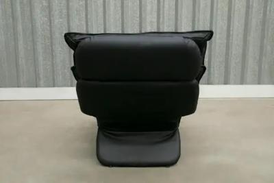 Percival Lafer Brazilian Mid Century Reclining Chair in Leather by Percival Lafer c 1980s