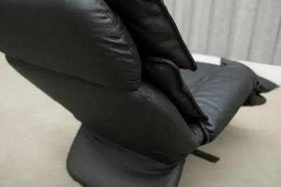 Percival Lafer Brazilian Mid Century Reclining Chair in Leather by Percival Lafer c 1980s