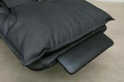 Percival Lafer Brazilian Modern Pony Reclining Chair in Leather by Percival Lafer 1980s