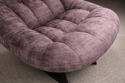Percival Lafer MP 163 Earth Lounge Chair w Ottoman in Tufted Velvet Upholstery P Lafer