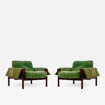 Percival Lafer Pair of MP 13 Armchairs Percival Lafer Brazilian Mid Century Modern