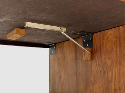 Percival Lafer Percival Lafer Coffee Table Rosewood Mixed Wood Glass Brazil 1970s