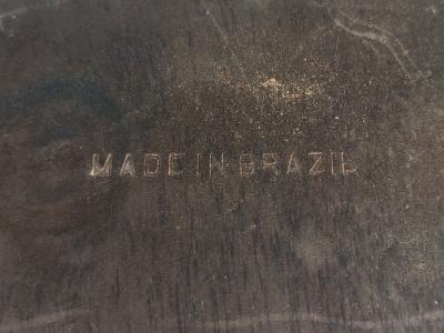 Percival Lafer Percival Lafer Coffee Table Rosewood Mixed Wood Glass Brazil 1970s