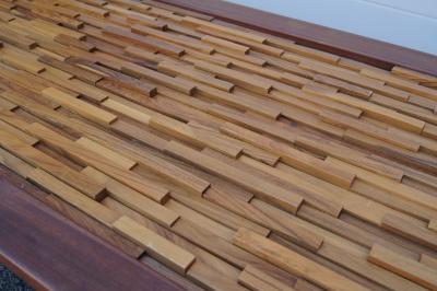 Percival Lafer Rosewood and Mahogany Collapsible Coffee Table by Percival Lafer