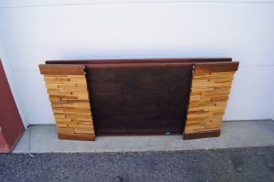 Percival Lafer Rosewood and Mahogany Collapsible Coffee Table by Percival Lafer