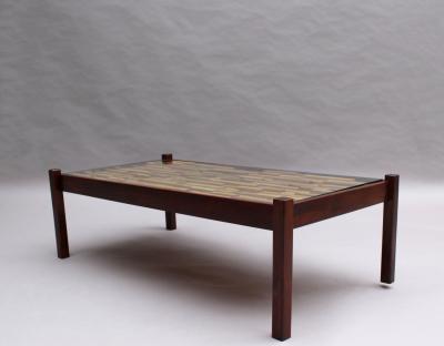 Percival Lafer Sculptural 1960s Brazilian Coffee Table by Percival Laffer