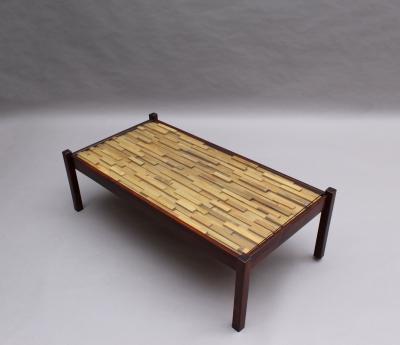 Percival Lafer Sculptural 1960s Brazilian Coffee Table by Percival Laffer
