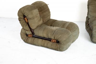 Percival Lafer Set of Four Percival Lafer MP 116 Modular Lounge Chairs