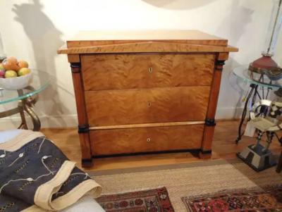 Period Biedermeier Chest of Drawers or Commode