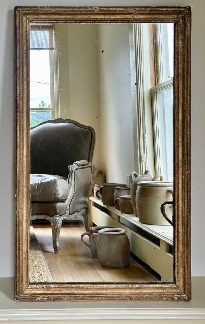 Period Louis XVI Giltwood Mirror