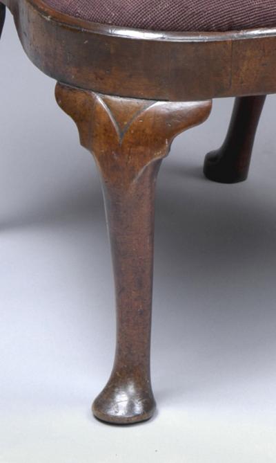 Period Queen Anne Walnut Side Chair