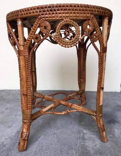 Perret et Vibert Rattan garden furniture set by Maison Perret Vibert second half of XIX Century