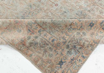 Persian Kirman Rug Size Adjusted 