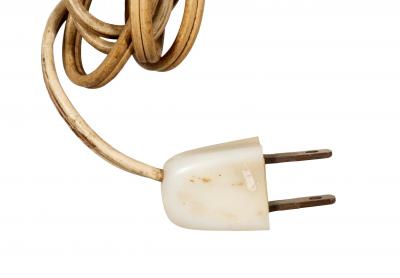 Persian Pottery Table Lamp