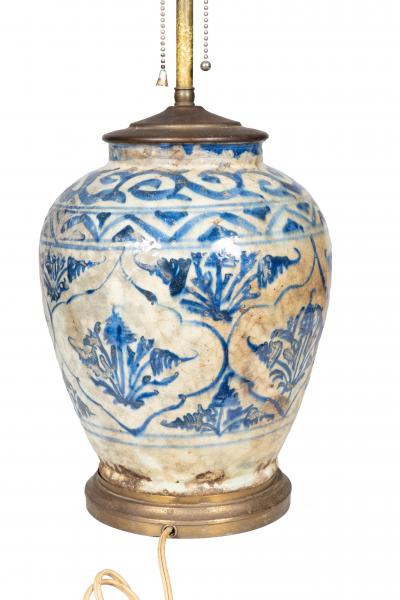 Persian Pottery Table Lamp