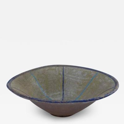 Persian Sultanabad Bowl with Minimalist Geometric Design circa 10th Century