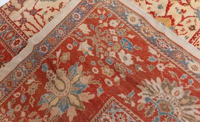 Persian Sultanabad Rug size adjusted 