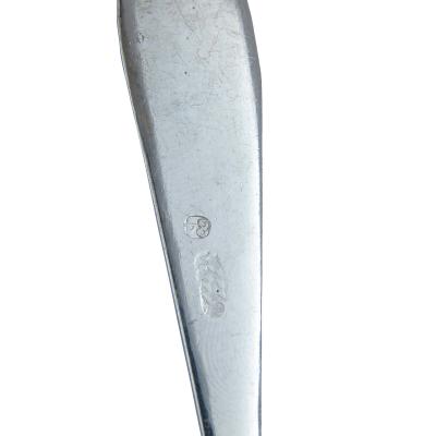 Persian engraved glass and silver part drinks service