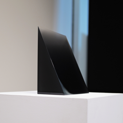 Peter Alexander Untitled Black Urethane Wedge ca 2007 2020