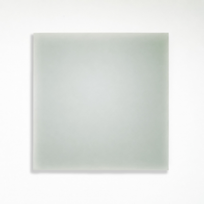 Peter Alexander Untitled Radiating Grey Green Square Wall Relief 2013